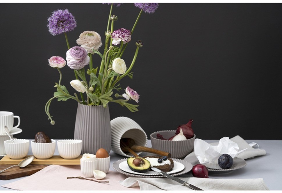 Набор из двух тарелок белого цвета из коллекции edge, 26 см (75178)