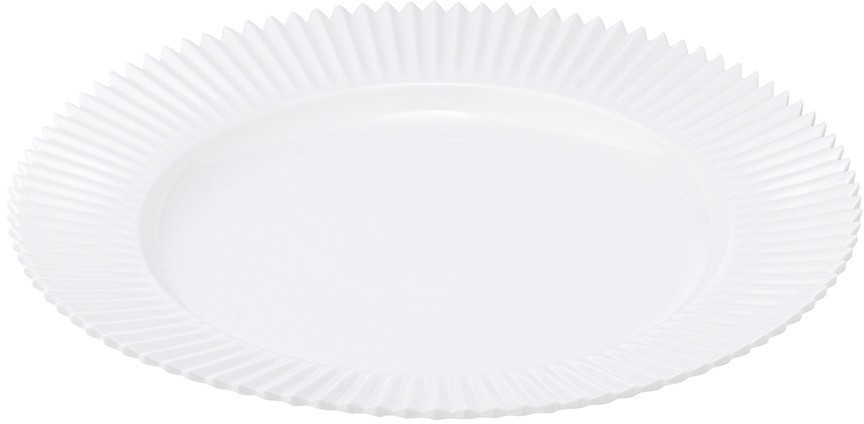 Набор из двух тарелок белого цвета из коллекции edge, 26 см (75178)