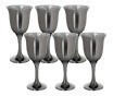 Набор бокалов для вина из 6 шт 240 мл Сияющий графит (GR863-06)