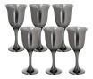 Набор бокалов для вина из 6 шт 240 мл Сияющий графит (GR863-06)