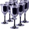 Набор бокалов для вина из 6 шт 240 мл Сияющий графит (GR863-06)