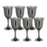Набор бокалов для вина из 6 шт 240 мл Сияющий графит (GR863-06)