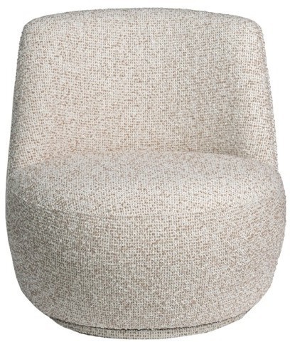 Кресло Rivoli поворотное рогожка бежевый 73*75*75см (TT-00014344)