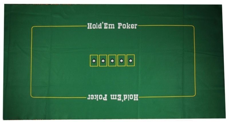 Сукно для покера Holdem Poker (180х90х0,2см) (32584)