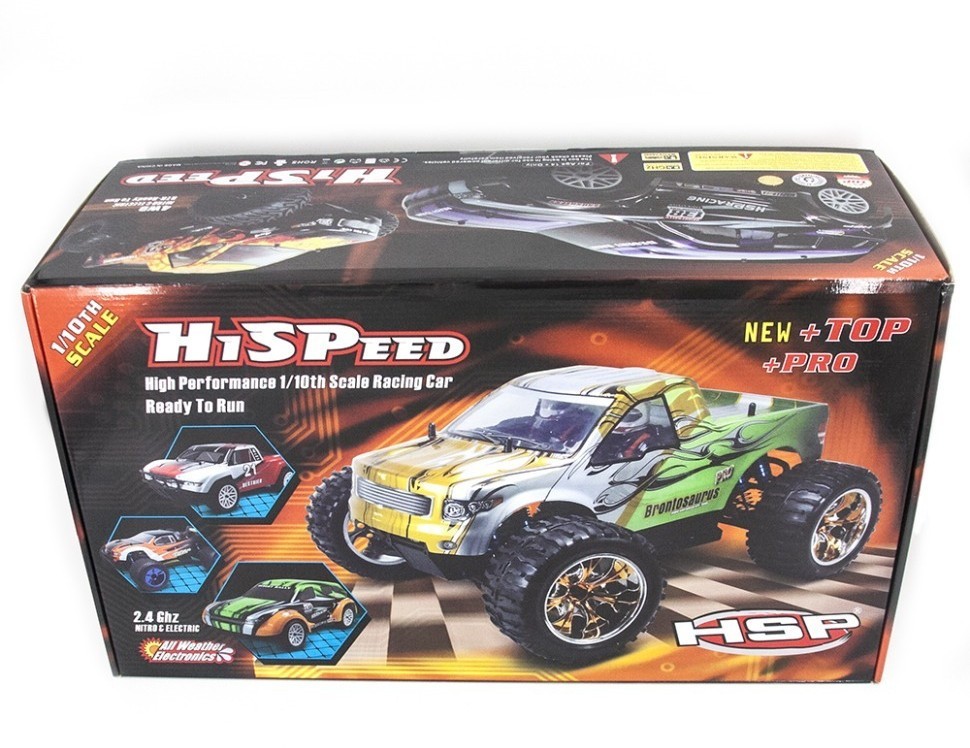 Радиоуправляемый внедорожник HSP Hot Rod 4WD 1:10 2.4G (94111-STS046)