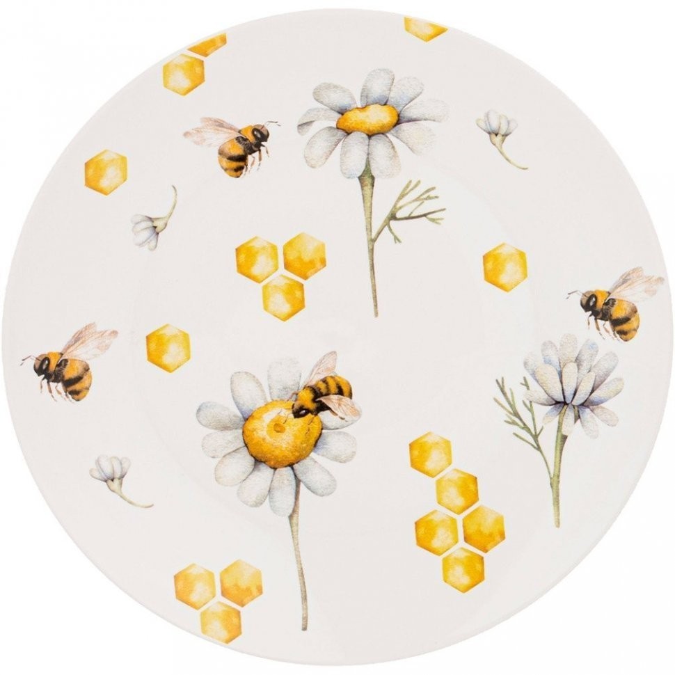 Тарелка закусочная lefard "honey bee" 20,5 см Lefard (133-330)