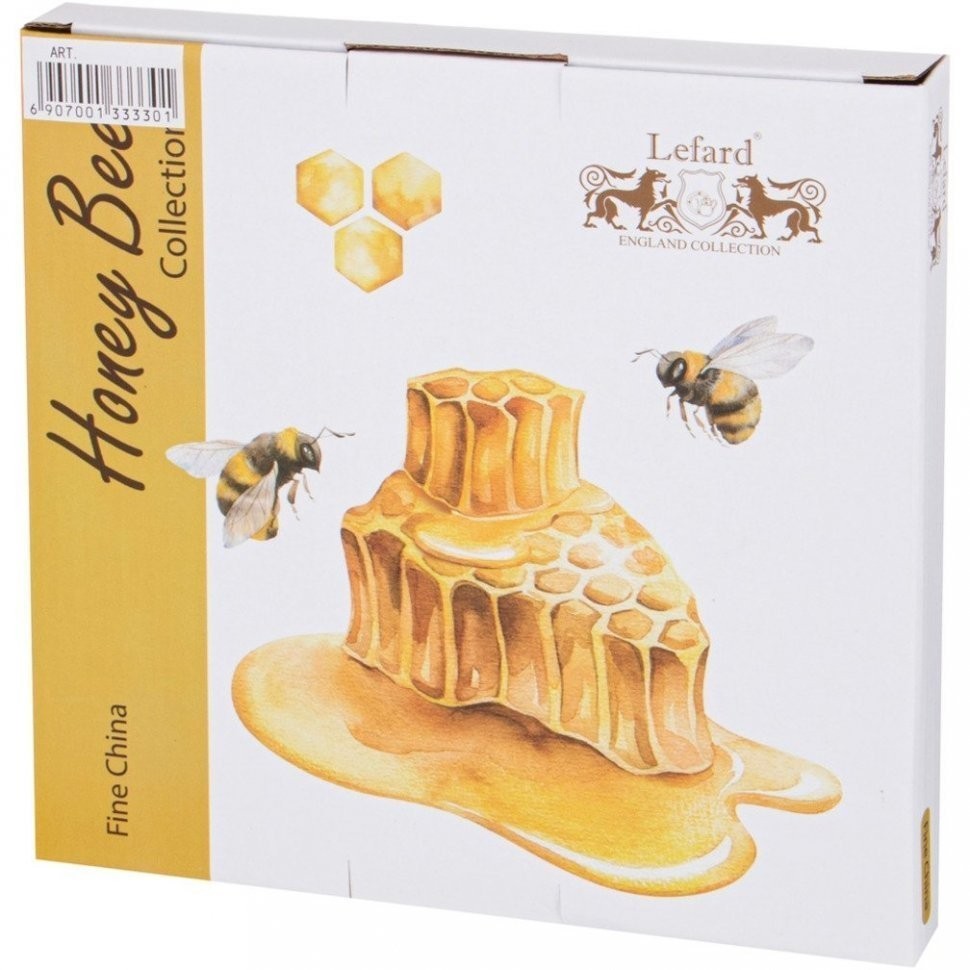 Тарелка закусочная lefard "honey bee" 20,5 см Lefard (133-330)