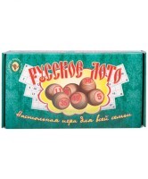 Лото 004-07, бочонок деревянный, картонная коробка, зеленый (499293)