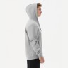Флисовое худи на молнии JOGEL ESSENTIAL Cotton Fleece FZ Hoodie, серый меланж (2122116)