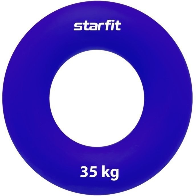 Эспандер кистевой STARFIT ES-404 Кольцо, 35 кг, силикон, темно-синий (1121043)