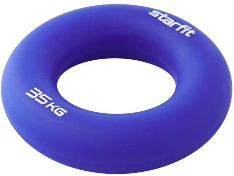Эспандер кистевой STARFIT ES-404 Кольцо, 35 кг, силикон, темно-синий (1121043)