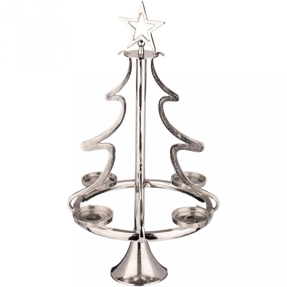 Подсвечник на 4 свечи "елка" высота=72 см. Lefard (726-221)