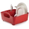 Сушилка для посуды tub, красная (41421)
