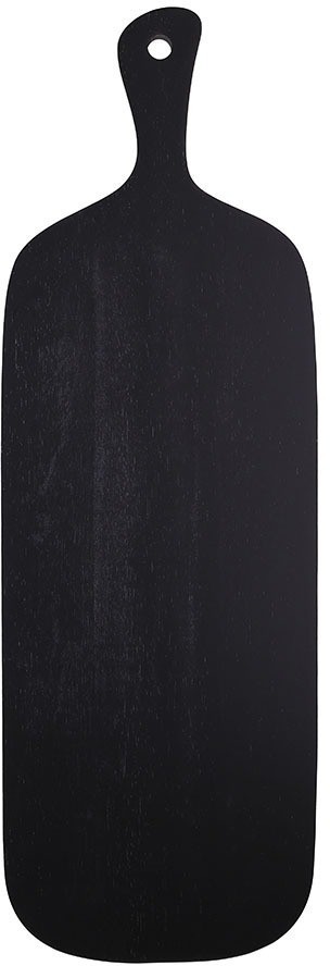 Доска сервировочная rubris, 23х70 см, черная (77058)