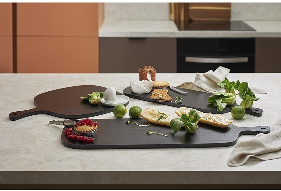 Доска сервировочная rubris, 23х70 см, черная (77058)