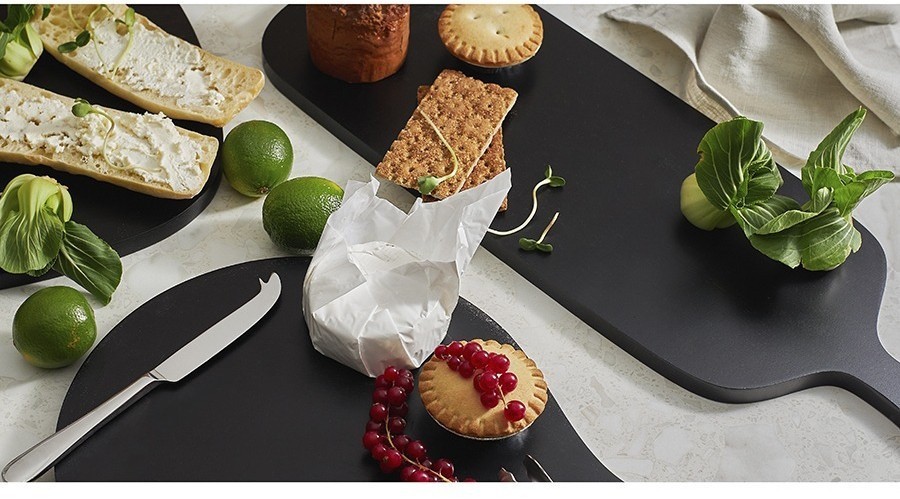 Доска сервировочная rubris, 23х70 см, черная (77058)