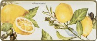 Блюдо agness &quot;лемон три&quot; 28*12*3 см (358-1539)