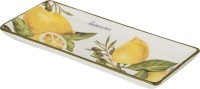 Блюдо agness &quot;лемон три&quot; 28*12*3 см (358-1539)
