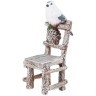 Фигурка декоративная "птичка сидит на стуле" высота=22см Lefard (169-708)