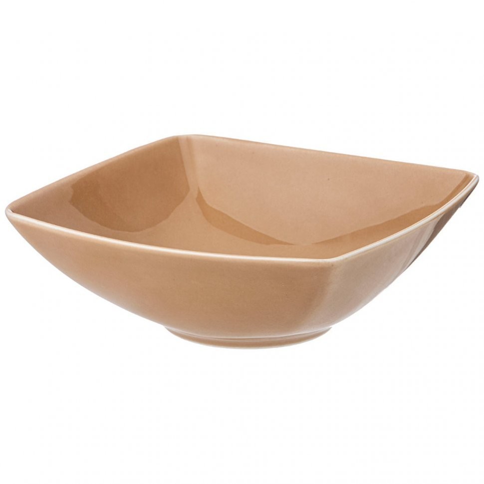 Салатник квадратный lefard tint 600мл (мокко) мал.уп.- 6шт. мин. партия (48-940)