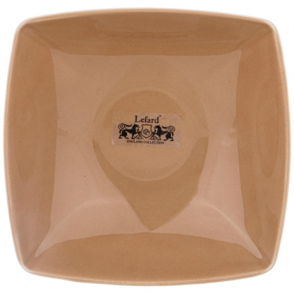 Салатник квадратный lefard tint 600мл (мокко) мал.уп.- 6шт. мин. партия (48-940)