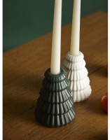 Подсвечник nordic mood зеленого цвета из коллекции new year essential, 13 см (78344)