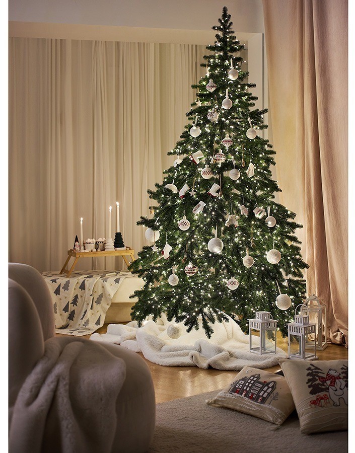 Подсвечник nordic mood зеленого цвета из коллекции new year essential, 13 см (78344)