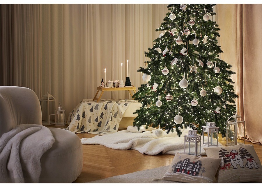 Подсвечник nordic mood зеленого цвета из коллекции new year essential, 13 см (78344)