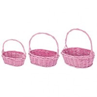 Набор корзин из 3-х шт. l:38*30*13/36, m:32x24.5x11.5x31, s:26*19*10/26 см Lefard (177-129)