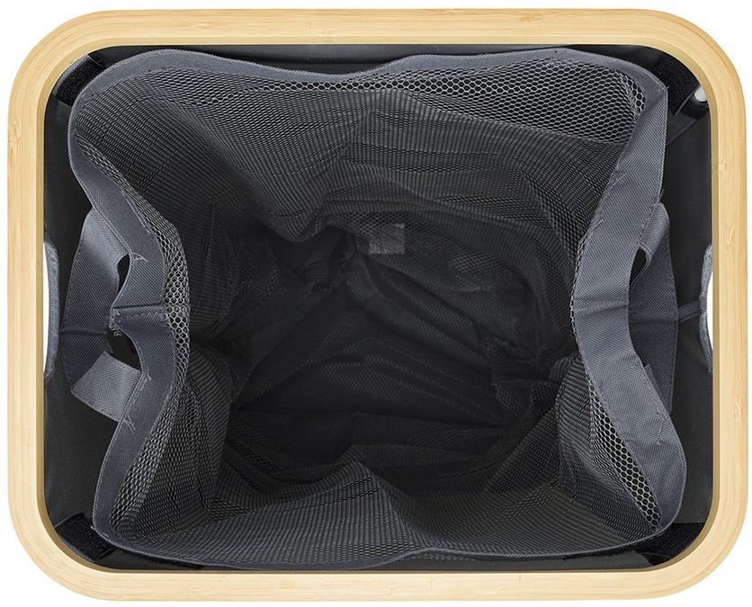 Корзина для белья neat tall, 41х35х74 см, серая (77871)