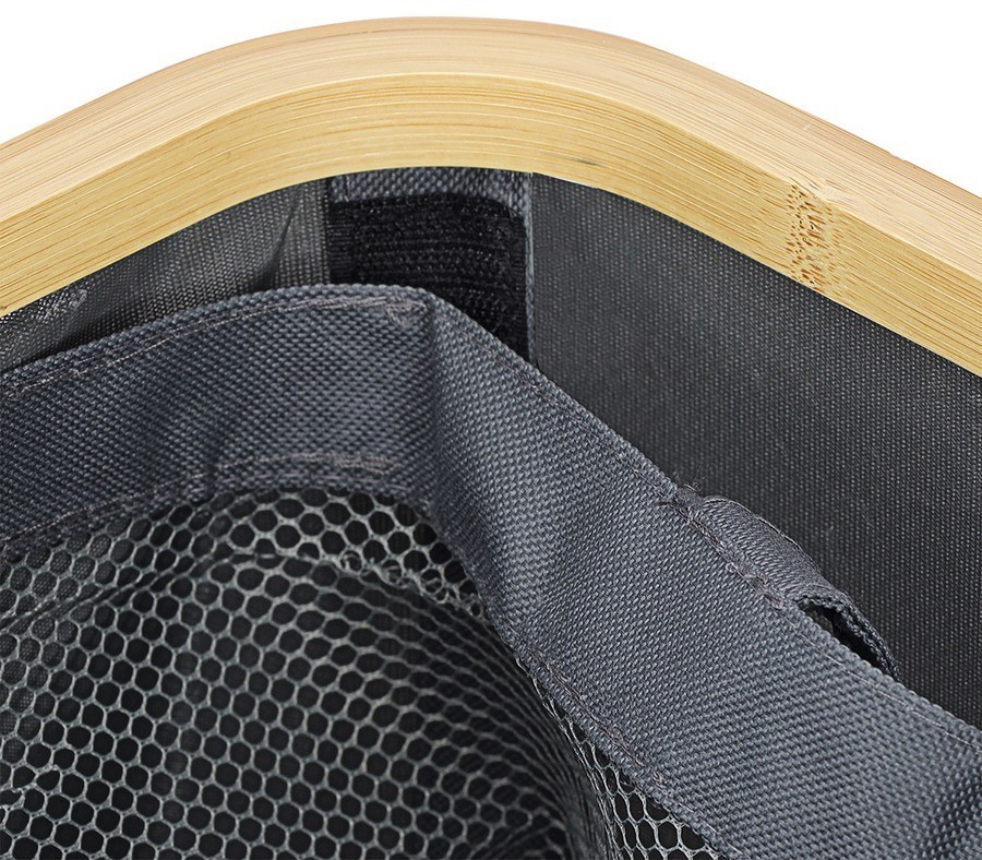 Корзина для белья neat tall, 41х35х74 см, серая (77871)