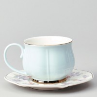 Чайный набор lefard &quot;времена года&quot; на 6 пер. 12 пр. 250 мл голубой (42-565)