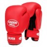 Перчатки боксерские SILVER BGS-2039, 10oz, к/з, красный (2874)