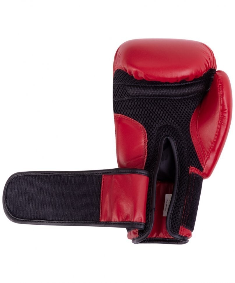 Перчатки боксерские SILVER BGS-2039, 10oz, к/з, красный (2874)