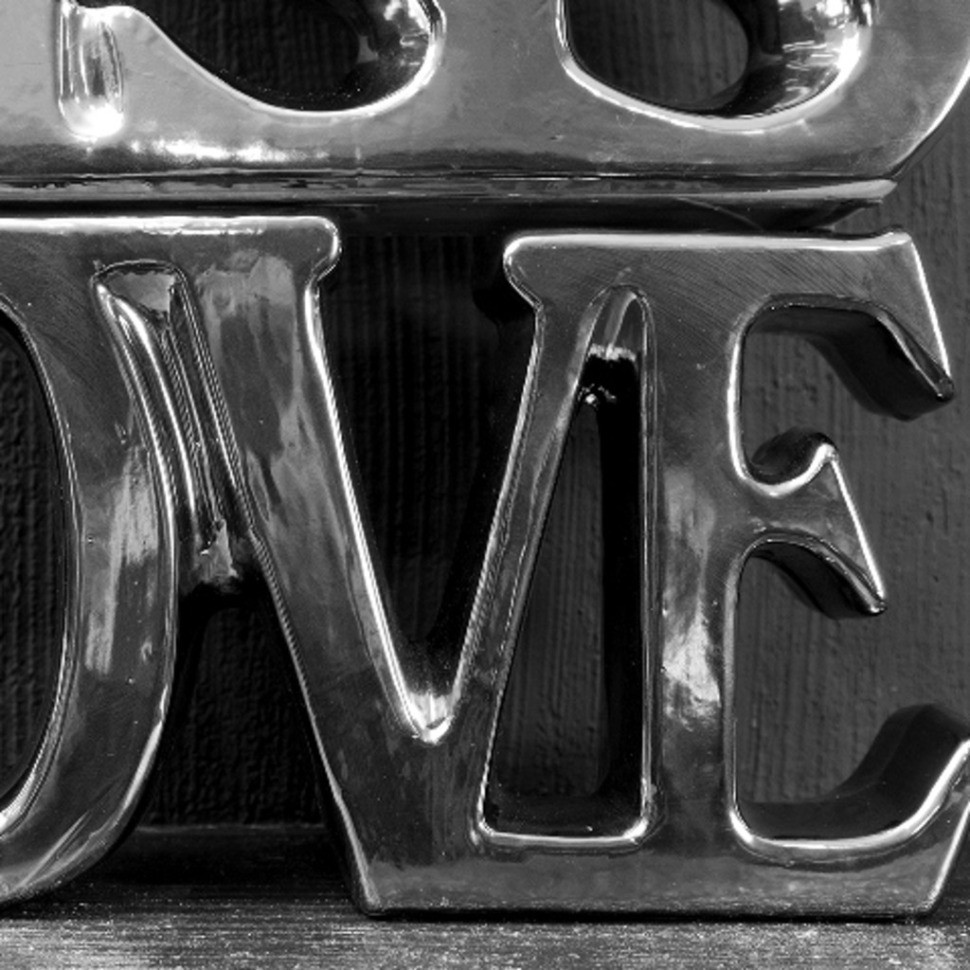 Kiss Sex Love ACC05238, металл, chrom, ROOMERS FURNITURE