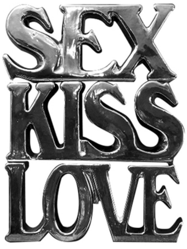 Kiss Sex Love ACC05238, металл, chrom, ROOMERS FURNITURE