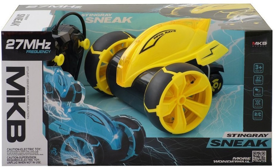 Радиоуправляемая машина-перевертыш MKB Stingray Sneak - 5588-612-Yellow