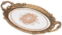 Поднос декоративный коллекция &quot;рококо&quot;, 43,3*24,8*5cm Lefard (504-393)