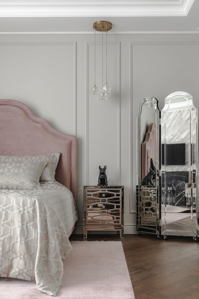 Ширма зеркальная на колесах 3 полотна 1810х1260х25 (TT-00000751)