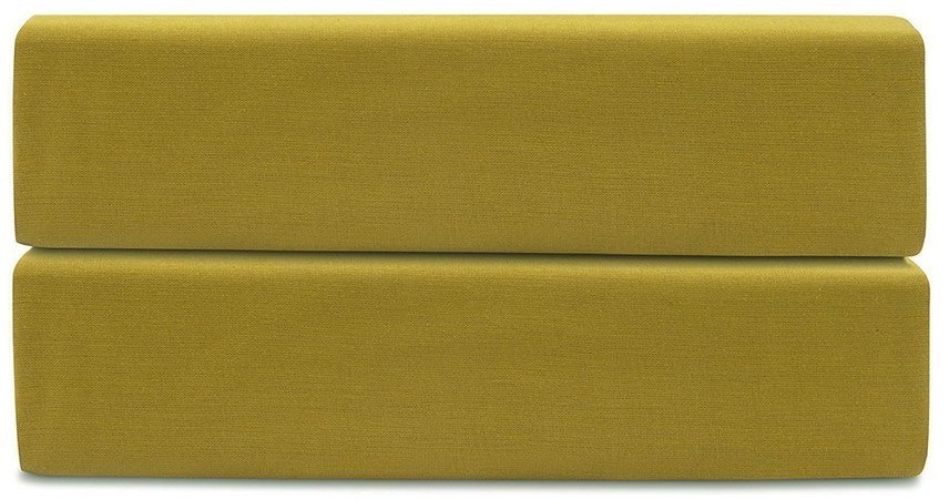 Простыня на резинке оливкового цвета из коллекции essential, 160х200х30 см (73739)