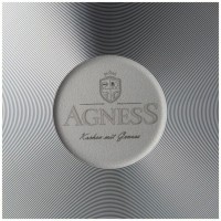 Сковорода блинная agness &quot;midnight&quot; диаметр 22 см Agness (899-150)