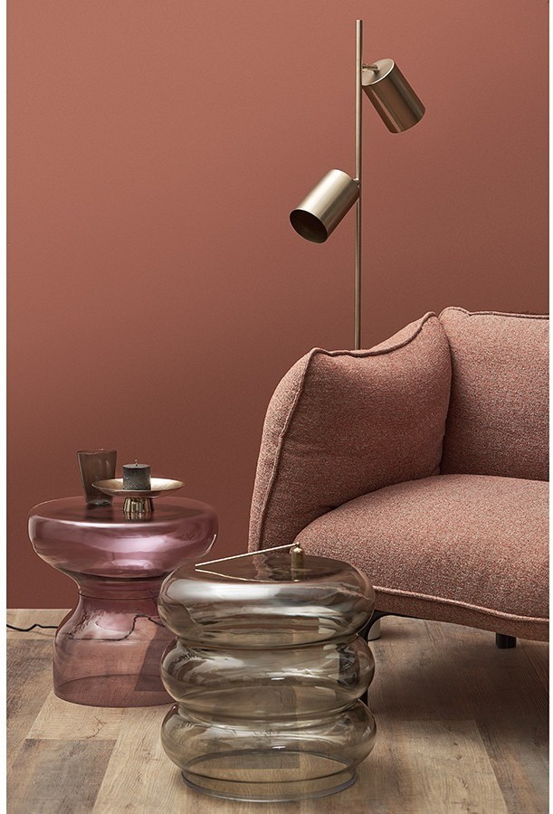 Столик приставной vivlend, D38 см, серо-зеленый (77952)