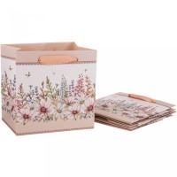Комплект бумажных пакетов из 4 шт. &quot;дворцовый парк&quot; 20*20*15 см Lefard (521-235)