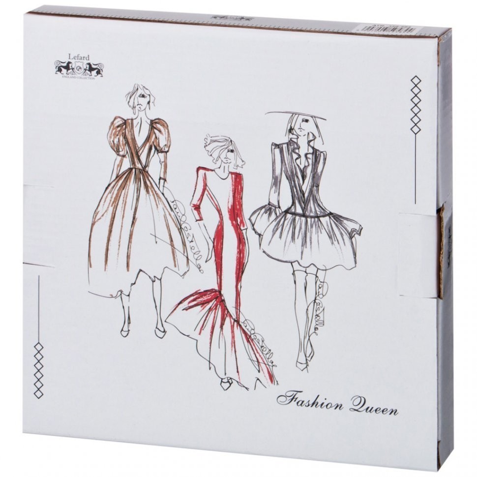 Тарелка  "fashion queen" 20,5 см Lefard (359-584)