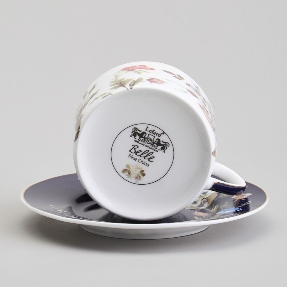 Чайный набор lefard "belle" на 6 пер. 12 пр. 190 мл (86-2553-1)