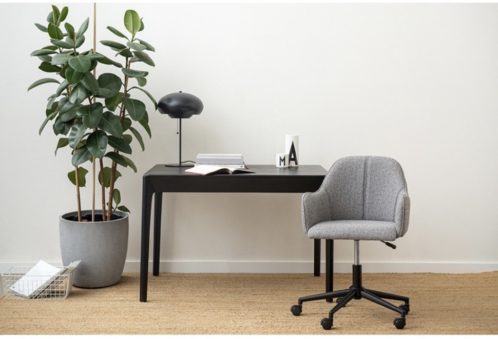 Кресло isla, рогожка, серое (76840)