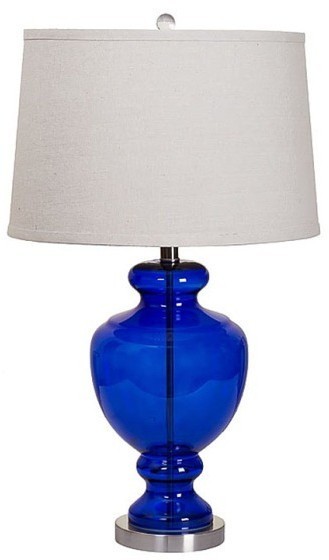 Лампа настольная (синий) В70хД40 (00002284)