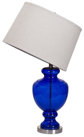 Лампа настольная (синий) В70хД40 (00002284)
