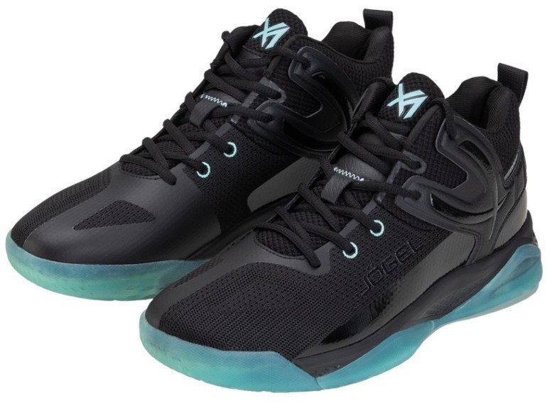БЕЗ УПАКОВКИ Кроссовки баскетбольные JOGEL X1, Black/blue (2134124)