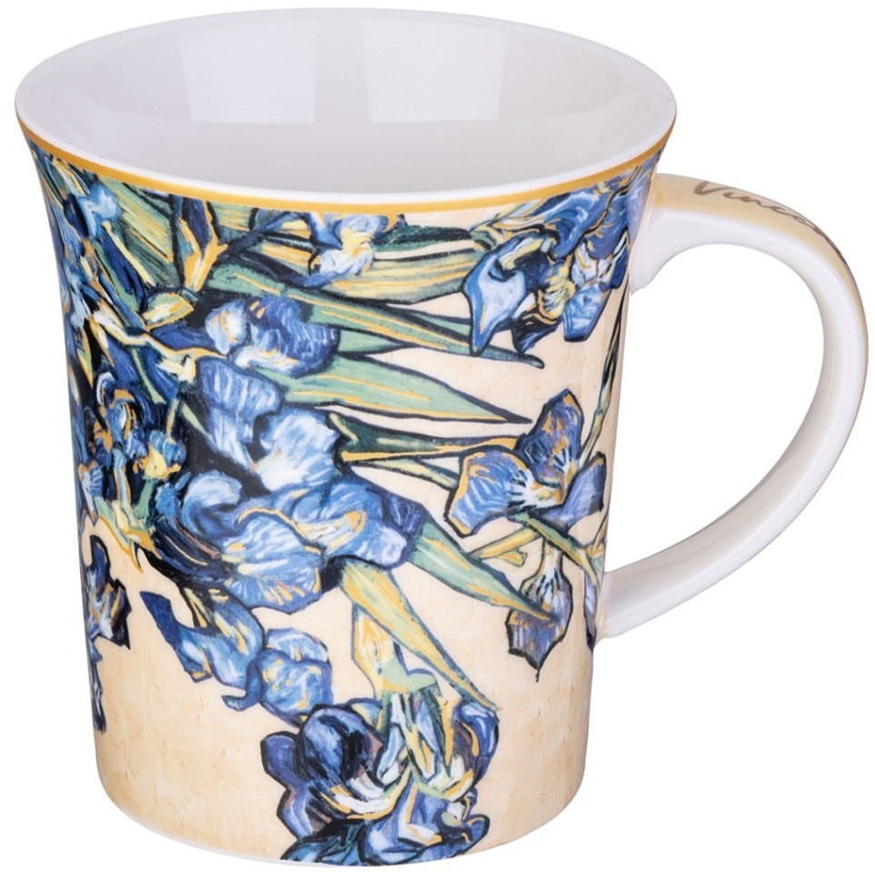 Кружка lefard "ирисы" (в. ван гог) 420 мл (104-1003)